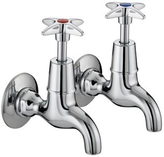 Bristan Value Cross Top Bib Taps - VAX BIB C - VAXBIBC